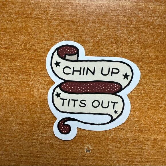 Motivational Home Design Sticker - Cream and Brown - Picture 1 of 1
